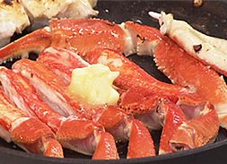 タラバガニのバター焼き画像