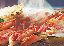焼きタラバガニの画像